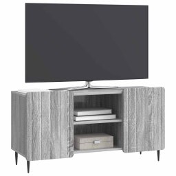 vidaXL TV-kast 102 x 34,5 x 52 cm Grijs sonoma Bewerkt hout