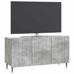 vidaXL TV-kast 99 x 34,5 x 52 cm Betongrijs Bewerkt hout