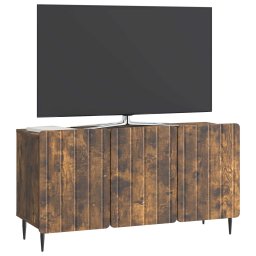 vidaXL TV-kast 99 x 34,5 x 52 cm Gerookt eiken Bewerkt hout