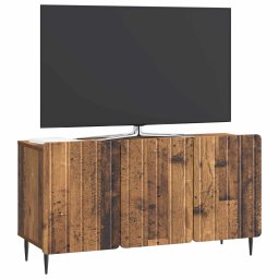 vidaXL TV-kast 99 x 34,5 x 52 cm Oud hout Bewerkt hout