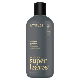 Attitude Super Leaves Men Amber & Citrus Showergel