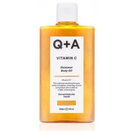 Q+A Vitamin C Shimmer Body Oil