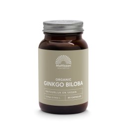 Mattisson HealthStyle Biologische Ginkgo Biloba Capsules