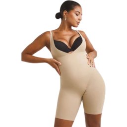 Maidenform - Maat 2XL - Take Inches Off WYOB Singlet Vrouwen Corrigerend ondergoed - Body Beige