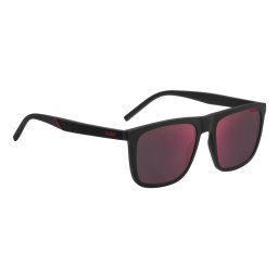 Hugo By Boss Hg 1304/S Rechthoekig Kunststof Met spiegelglazen Heren Zonnebril