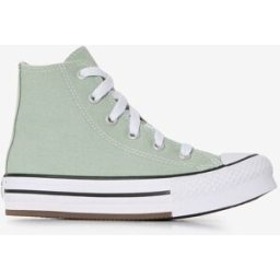 Schoenen Converse Chuck Taylor Eva Lift Hi- Baby Groen/wit Unisex 28