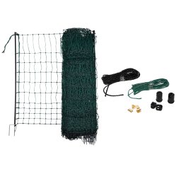 Kerbl gevogeltenet dubbele punt zonder stroom 25m x 106cm voor vogels