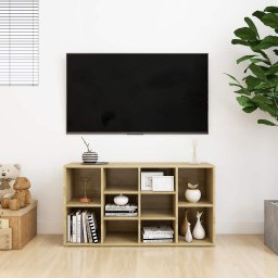 vidaXL Schoenenbank 103x30x55 cm bewerkt hout sonoma eikenkleurig