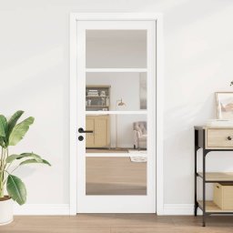 vidaXL Binnendeur ORKDAL Wit geprimed 83 x 202 cm