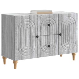vidaXL TV-kast met lade Grijs sonoma 89 x 34,5 x 60 cm Bewerkt hout