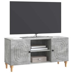 vidaXL TV-kast Betongrijs 102 x 34,5 x 50 cm Bewerkt hout