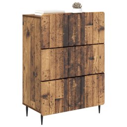 vidaXL Ladenkast 66 x 34,5 x 92 cm Bewerkt hout Oud hout