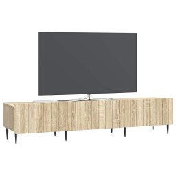 vidaXL TV-kast 147 x 34,5 x 32 cm Sonoma Eiken Bewerkt hout