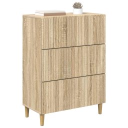vidaXL Ladenkast 66 x 34,5 x 90 cm Bewerkt hout Sonoma Eiken