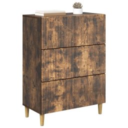 vidaXL Ladenkast 66 x 34,5 x 90 cm Bewerkt hout Gerookt eiken