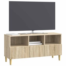 vidaXL TV-kast 102 x 34,5 x 50 cm Sonoma Eiken Bewerkt hout