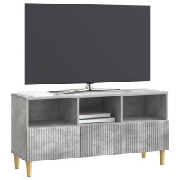 vidaXL TV-kast 102 x 34,5 x 50 cm Betongrijs Bewerkt hout