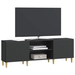 vidaXL TV-kast Zwart 150 x 31 x 50 cm Bewerkt hout