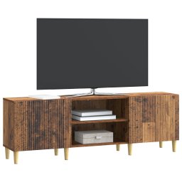 vidaXL TV-kast Oud hout 150 x 31 x 50 cm Bewerkt hout