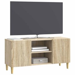 vidaXL TV-kast 102 x 34,5 x 50 cm Sonoma Eiken Bewerkt hout