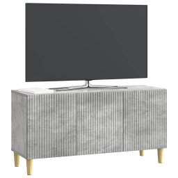 vidaXL TV-kast 99 x 34,5 x 50 cm Betongrijs Bewerkt hout