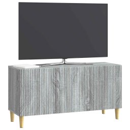 vidaXL TV-kast 99 x 34,5 x 50 cm Grijs sonoma Bewerkt hout