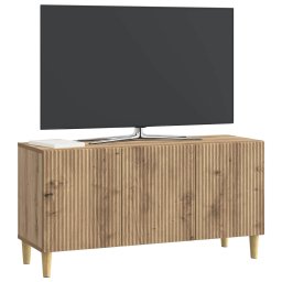 vidaXL TV-kast 99 x 34,5 x 50 cm Artisanaal eiken Bewerkt hout