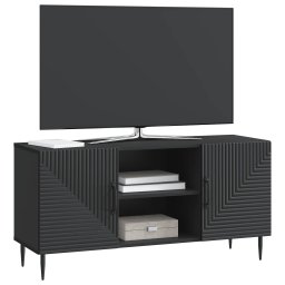 vidaXL TV-kast Zwart 102 x 34,5 x 50 cm Bewerkt hout