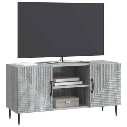 vidaXL TV-kast Grijs sonoma 102 x 34,5 x 50 cm Bewerkt hout