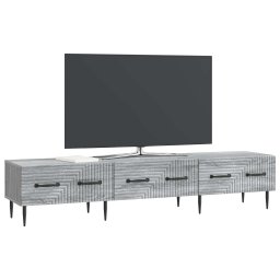 vidaXL TV-kast met lade Grijs sonoma 147 x 34,5 x 30 cm Bewerkt hout
