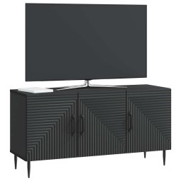 vidaXL TV-kast Zwart 99 x 34,5 x 50 cm Bewerkt hout