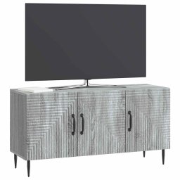 vidaXL TV-kast Grijs sonoma 99 x 34,5 x 50 cm Bewerkt hout