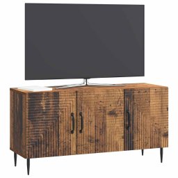 vidaXL TV-kast Oud hout 99 x 34,5 x 50 cm Bewerkt hout