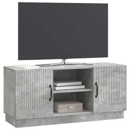 vidaXL TV-kast 102 x 34,5 x 47 cm Betongrijs Bewerkt hout