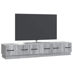 vidaXL TV-kast met lade Grijs sonoma 147 x 34,5 x 27 cm Bewerkt hout