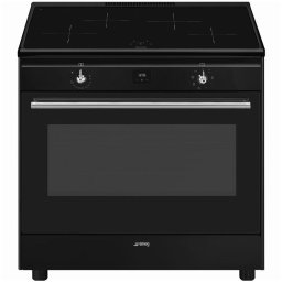 Smeg CX91IMBL Inductie fornuis Zwart