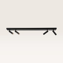 Plafondlamp Taviro nero - G9-fitting - Minimalistisch design - IP20 voor binnen