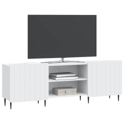 vidaXL TV-kast Wit 150 x 31 x 52 cm Bewerkt hout