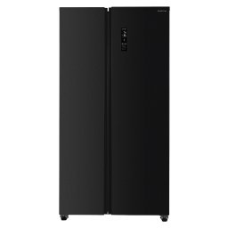 Inventum SKV0180B Amerikaanse koelkast Zwart