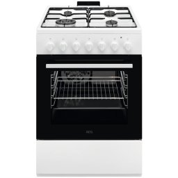 AEG CKB64101BW Gasfornuis Wit