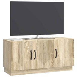 vidaXL TV-kast Sonoma Eiken 99 x 34,5 x 47 cm Bewerkt hout