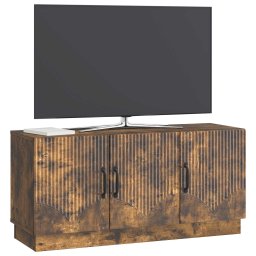 vidaXL TV-kast Gerookt eiken 99 x 34,5 x 47 cm Bewerkt hout