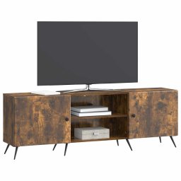 vidaXL TV-kast 150 x 31 x 50 cm Gerookt eiken Bewerkt hout