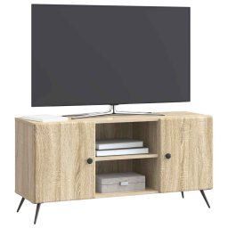 vidaXL TV-kast 102 x 34,5 x 50 cm Sonoma Eiken Bewerkt hout