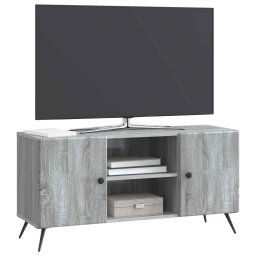 vidaXL TV-kast 102 x 34,5 x 50 cm Grijs sonoma Bewerkt hout