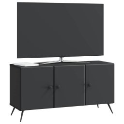 vidaXL TV-kast Zwart 99 x 34,5 x 50 cm Bewerkt hout