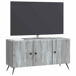 vidaXL TV-kast Grijs sonoma 99 x 34,5 x 50 cm Bewerkt hout