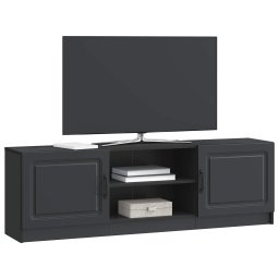 vidaXL TV-kast Zwart 150 x 31 x 47 cm Bewerkt hout