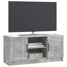 vidaXL TV-kast Betongrijs 102 x 34,5 x 47 cm Bewerkt hout