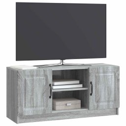vidaXL TV-kast Grijs sonoma 102 x 34,5 x 47 cm Bewerkt hout